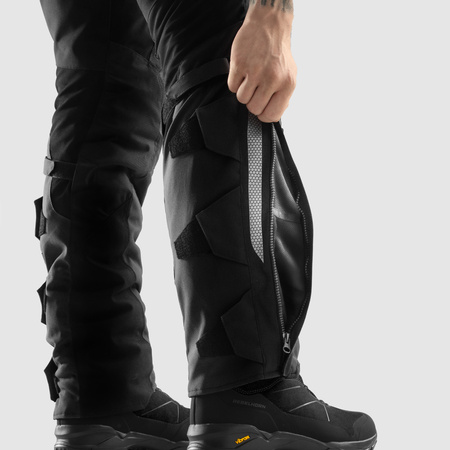 Spodnie tekstylne REBELHORN HARDY 3.0 SHORT BLACK czarny