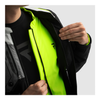 Kurtka tekstylna REBELHORN BORG II BLACK/GREY/FLUO YELLOW czarny szary żółty fluo