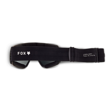 Gogle motocyklowe FOX PUREVUE BLACK/GOLD czarny złoty