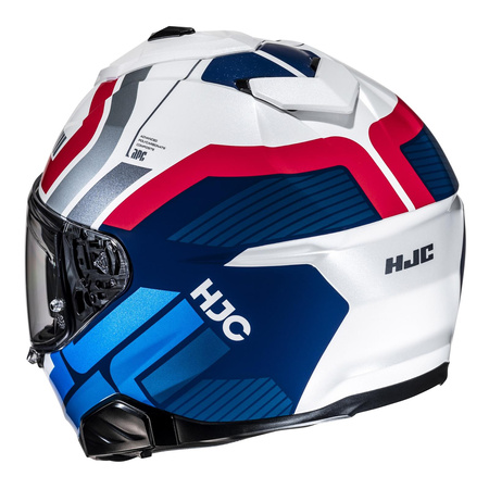 Kask integralny HJC I71 VIZ BLUE/RED niebieski czerwony