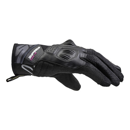 Rękawice miejskie damskie SPIDI FLASH-R EVO LADY BLACK czarny