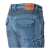 Jeansy motocyklowe SECA SQUARE II BLUE niebieski