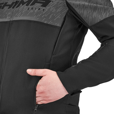 Kurtka tekstylna SHIMA DRIFT MEN GREY szary czarny