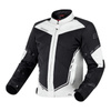 Kurtka tekstylna OZONE JET II ICE/BLACK czarny biały