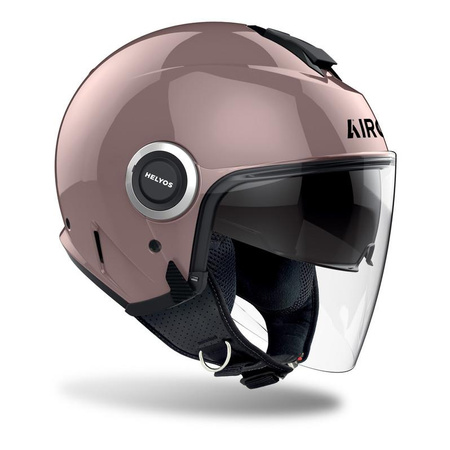 Kask otwarty AIROH HELYOS COLOR METALLIC ROSE różowy