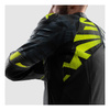 Kurtka skórzana REBELHORN VANDAL 2 BLACK/GREY/FLUO YELLOW czarny szary żółty fluo