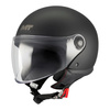 Kask otwarty MT STREET S PURE BLACK MATT czarny mat