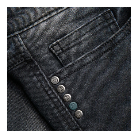 Jeansy motocyklowe BROGER CALIFORNIA WASHED GREY szary