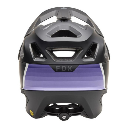 Kask rowerowy FOX DROPFRAME PRO GRID BLACK czarny