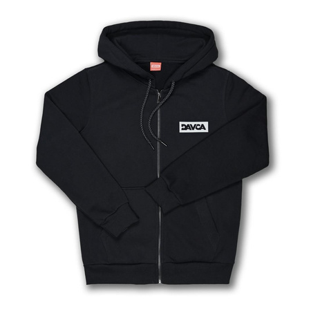 Bluza DAVCA LOGO REFLECTIVE czarny srebrny