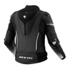 Kurtka skórzana damska REVIT XENA 4 PRO LADY BLACK/WHITE czarny biały
