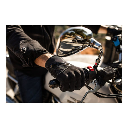 Rękawice miejskie damskie SECA X-STRETCH II LADY BLACK czarny