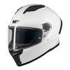 Kask integralny MT STINGER 2 PURE GLOSS PEARL WHITE biały