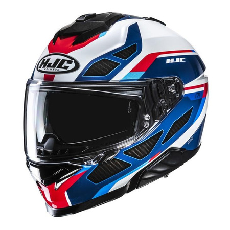 Kask integralny HJC I71 ZEST BLUE/RED niebieski czerwony