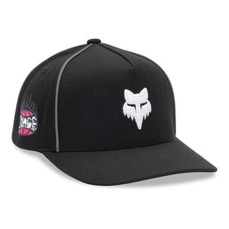 Czapka z daszkiem FOX SNAPBACK BLACK czarny