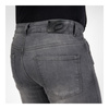 Jeansy motocyklowe OZONE STRIKER SLIM FIT WASHED GREY szary