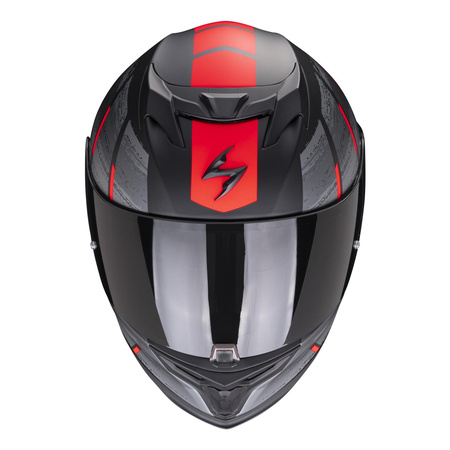 Kask integralny SCORPION EXO 520 EVO AIR MAHA MATT BLACK/RED czarny czerwony