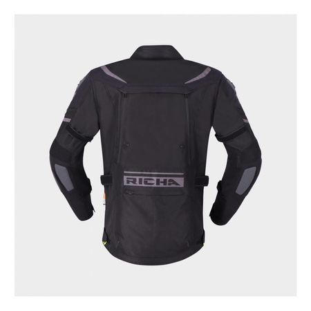 Kurtka tekstylna RICHA INFINITY 2 ADVENTURE BLACK czarny