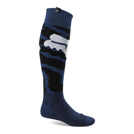 Skarpety FOX 180 NUKLR DEEP COBALT granatowy czarny biały