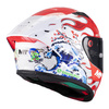 Kask integralny MT KRE+ S YAMANAKA RED/WHITE/BLUE czarny biały niebieski