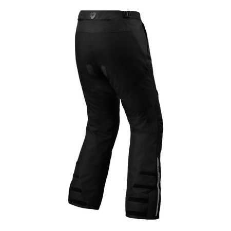 Spodnie tekstylne REVIT OUTBACK 4 H2O SHORT BLACK czarny