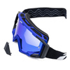 Gogle motocyklowe IMX SAND BLUE MATT/BLACK SZYBA BLUE IRIDIUM + CLEAR niebieski czarny