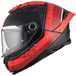 Kask integralny MT THUNDER 4 SV R25 BLACK/RED czarny czerwony
