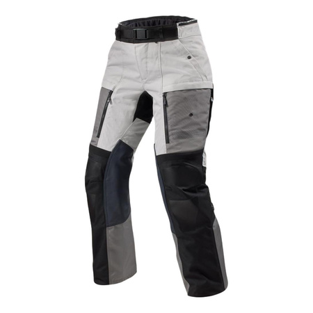 Spodnie tekstylne damskie REVIT SAND 5 H2O LADY SHORT SILVER/BLACK srebrny czarny