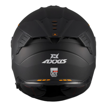 Kask integralny AXXIS HAWK EVO SV SOLID A1 MATT czarny mat