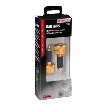 Końcówki kierownicy LAMPA BAR ENDS GOLD