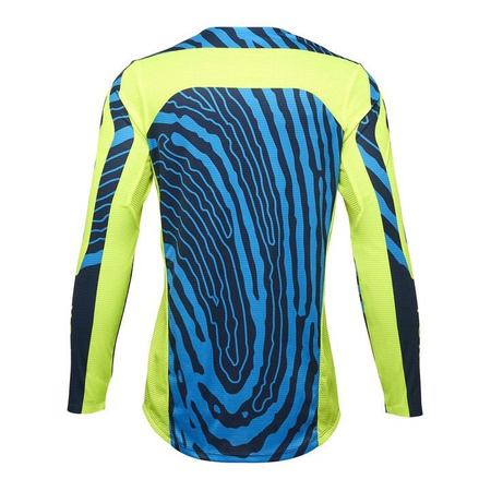 Bluza cross dziecięca FOX JUNIOR FLEXAIR IMPRESSION FLUORESCENT YELLOW żółty fluo