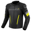 Kurtka tekstylna SHIMA SOLID 2.0 FLUO czarny żółty fluo