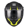 Kask integralny MT BRAKER SV COCKPIT BLACK/YELLOW MATT czarny żółty