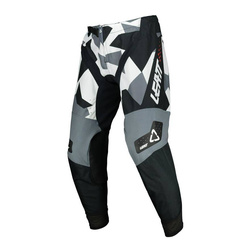Spodnie cross LEATT MOTO 4.5 CAMO czarny szary biały