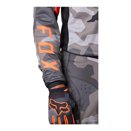 Bluza cross FOX 180 BNKR GREY CAMO szary pomarańczowy fluo