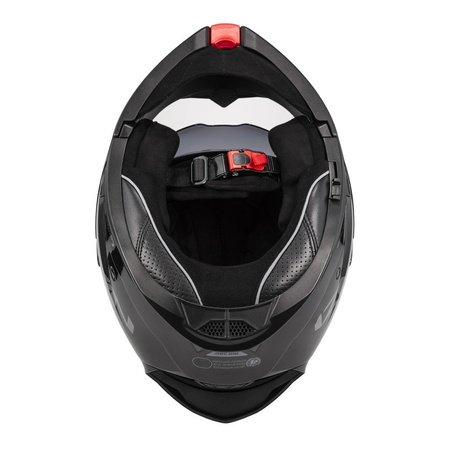 Kask szczękowy NZI COMBI 3 DUO BLACK czarny