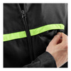 Kurtka tekstylna OZONE NEO BLACK/FLO YELLOW czarny żółty fluo