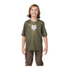 Koszulka rowerowa dziecięca FOX JUNIOR RANGER OLIVE GREEN zielony