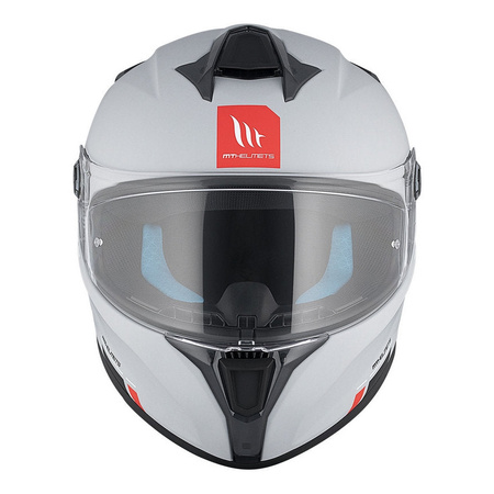 Kask integralny MT TARGO S SOLID A12 GLOSS szary