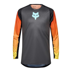 Bluza cross FOX FLEXAIR GRID BLACK/ORANGE czarny pomarańczowy