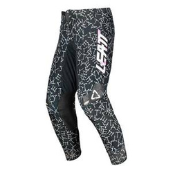 Spodnie cross LEATT MOTO 4.5 BLACK/BONES czarny biały