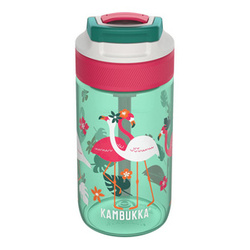Butelka na wodę dziecięca KAMBUKKA LAGOON Sea Party 400ml czerwony niebieski żółty