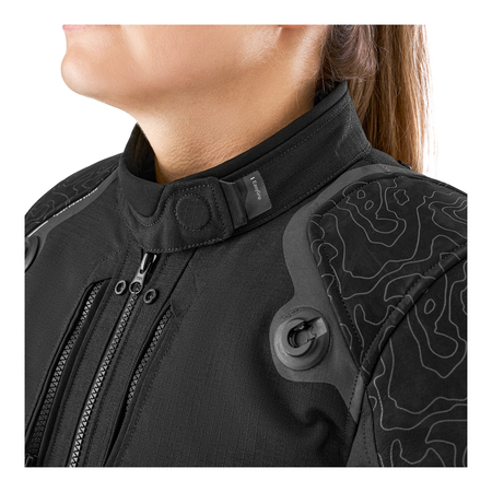 Kurtka tekstylna damska SHIMA TRACKER LADY BLACK czarny