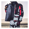 Kurtka tekstylna SPIDI ALLROAD ICE/RED czarny szary czerwony