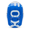 Kask cross FOX V1 SHIELD BLUE niebieski biały