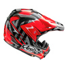 Kask cross ARAI MX-V SCOOP RED czerwony szary czarny