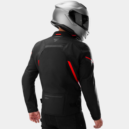 Kurtka tekstylna SHIMA RUSH 3.0 G2 RED czarny czerwony
