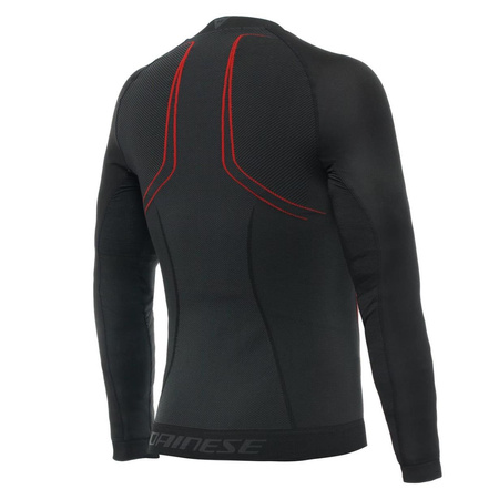 Koszulka termoaktywna DAINESE NO-WIND THERMO LS BLACK/RED czarny czerwony