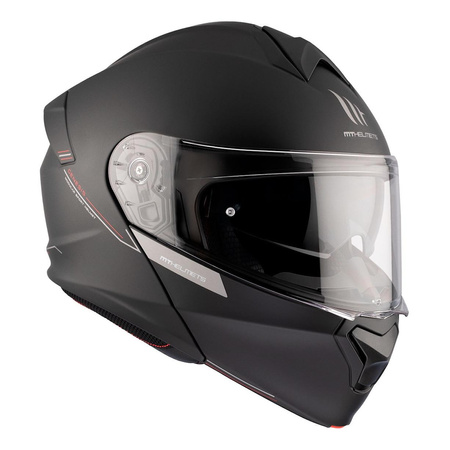 Kask szczękowy MT GENESIS SV SOLID MATT BLACK czarny mat