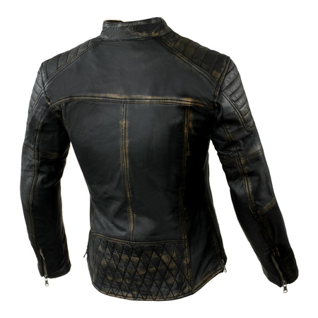 Kurtka skórzana damska REBELHORN HUNTER LADY BLACK czarny